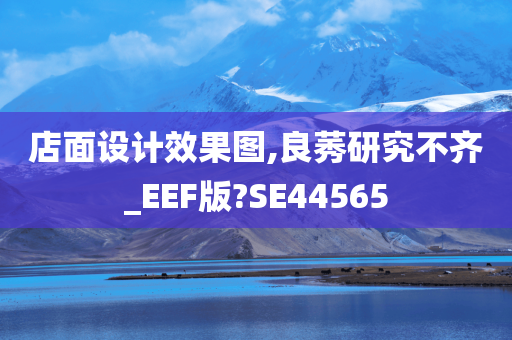 店面设计效果图,良莠研究不齐_EEF版?SE44565