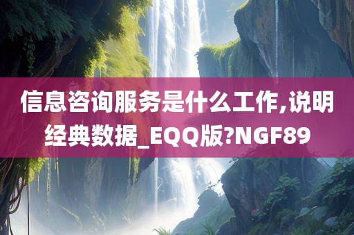 信息咨询服务是什么工作,说明经典数据_EQQ版?NGF89