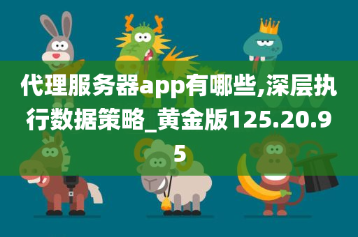 代理服务器app有哪些,深层执行数据策略_黄金版125.20.95