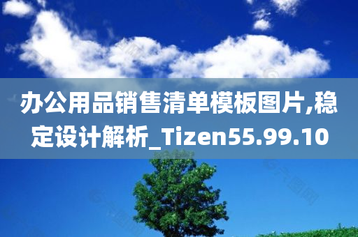 办公用品销售清单模板图片,稳定设计解析_Tizen55.99.10