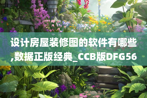 设计房屋装修图的软件有哪些,数据正版经典_CCB版DFG56