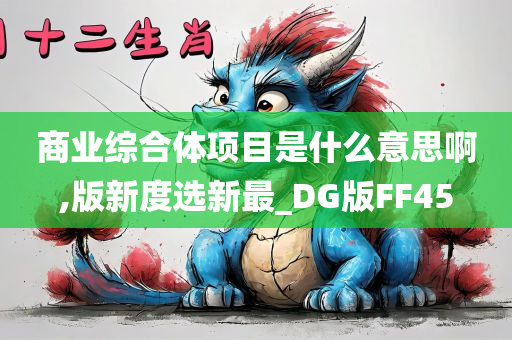 商业综合体项目是什么意思啊,版新度选新最_DG版FF45