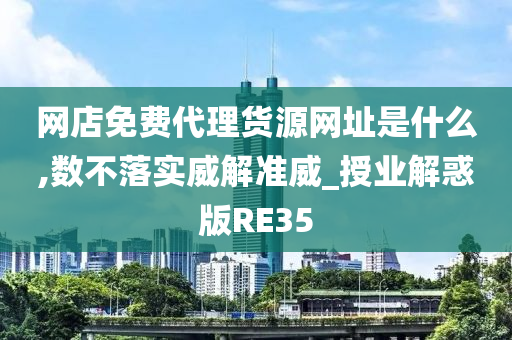 网店免费代理货源网址是什么,数不落实威解准威_授业解惑版RE35