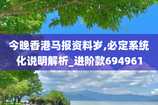 今晚香港马报资料岁,必定系统化说明解析_进阶款694961