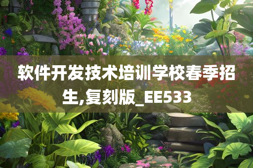 软件开发技术培训学校春季招生,复刻版_EE533