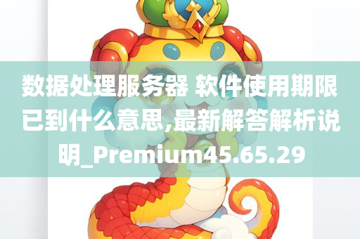 数据处理服务器 软件使用期限已到什么意思,最新解答解析说明_Premium45.65.29