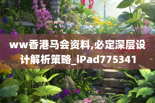 ww香港马会资料,必定深层设计解析策略_iPad775341