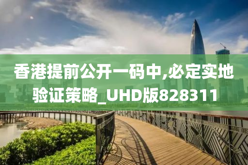 香港提前公开一码中,必定实地验证策略_UHD版828311