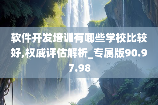 软件开发培训有哪些学校比较好,权威评估解析_专属版90.97.98