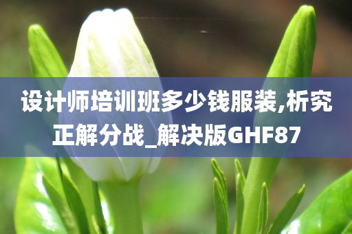 设计师培训班多少钱服装,析究正解分战_解决版GHF87