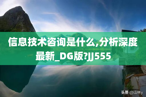 信息技术咨询是什么,分析深度最新_DG版?JJ555