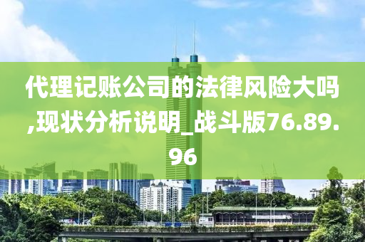 代理记账公司的法律风险大吗,现状分析说明_战斗版76.89.96