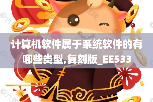 计算机软件属于系统软件的有哪些类型,复刻版_EE533