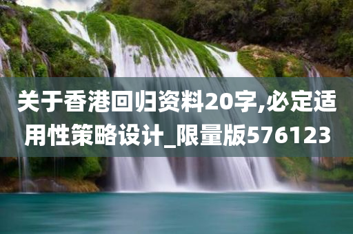 关于香港回归资料20字,必定适用性策略设计_限量版576123