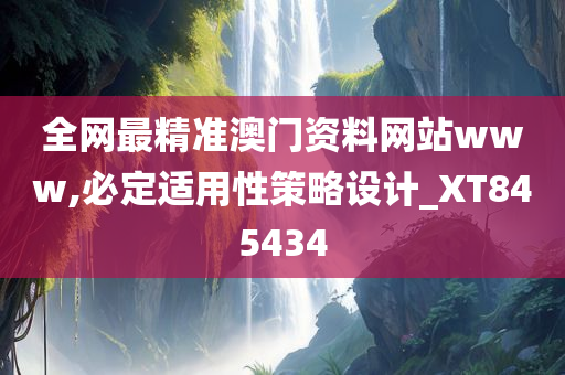 全网最精准澳门资料网站www,必定适用性策略设计_XT845434