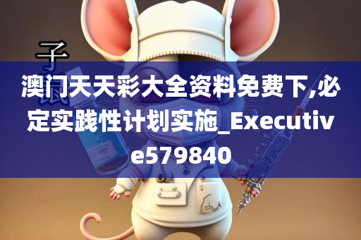 澳门天天彩大全资料免费下,必定实践性计划实施_Executive579840