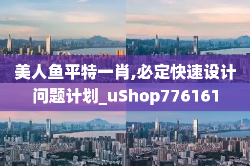 美人鱼平特一肖,必定快速设计问题计划_uShop776161