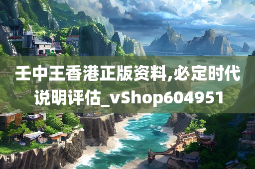 壬中王香港正版资料,必定时代说明评估_vShop604951