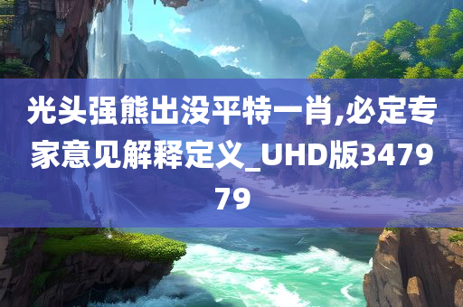 光头强熊出没平特一肖,必定专家意见解释定义_UHD版347979