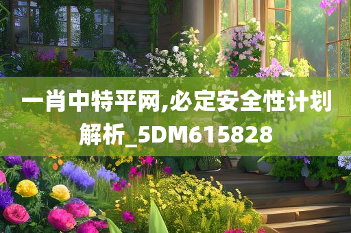 一肖中特平网,必定安全性计划解析_5DM615828