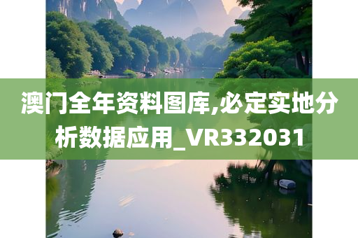 澳门全年资料图库,必定实地分析数据应用_VR332031