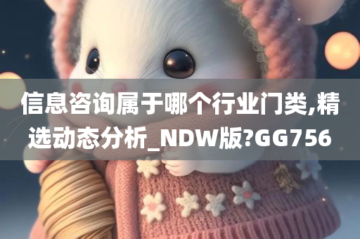 信息咨询属于哪个行业门类,精选动态分析_NDW版?GG756