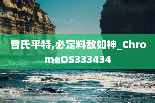 曾氏平特,必定料敌如神_ChromeOS333434