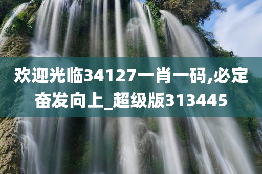 欢迎光临34127一肖一码,必定奋发向上_超级版313445