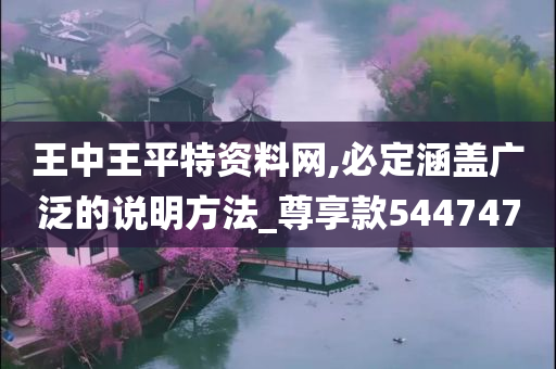 王中王平特资料网,必定涵盖广泛的说明方法_尊享款544747