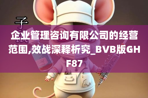 企业管理咨询有限公司的经营范围,效战深释析究_BVB版GHF87