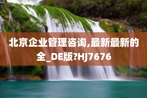 北京企业管理咨询,最新最新的全_DE版?HJ7676