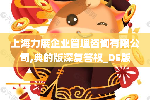 上海力展企业管理咨询有限公司,典的版深复答权_DE版