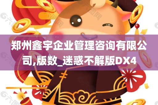 郑州鑫宇企业管理咨询有限公司,版数_迷惑不解版DX4