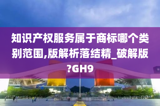 知识产权服务属于商标哪个类别范围,版解析落结精_破解版?GH9