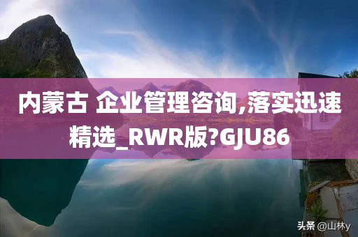 内蒙古 企业管理咨询,落实迅速精选_RWR版?GJU86