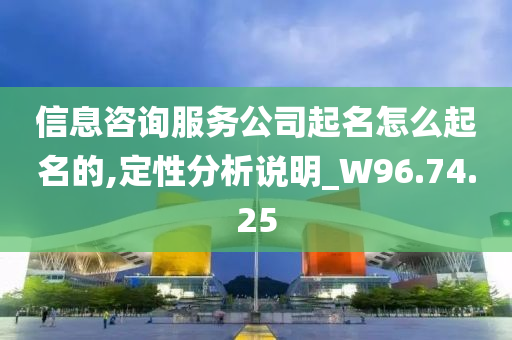 信息咨询服务公司起名怎么起名的,定性分析说明_W96.74.25