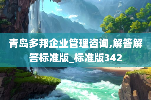 青岛多邦企业管理咨询,解答解答标准版_标准版342