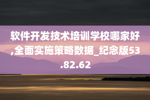 软件开发技术培训学校哪家好,全面实施策略数据_纪念版53.82.62