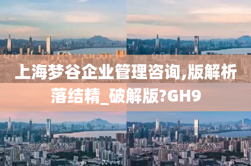 上海梦谷企业管理咨询,版解析落结精_破解版?GH9