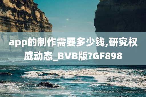 app的制作需要多少钱,研究权威动态_BVB版?GF898