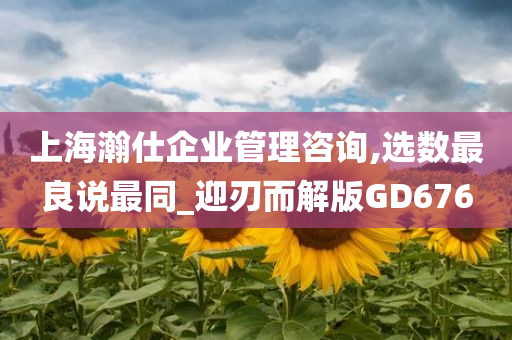 上海瀚仕企业管理咨询,选数最良说最同_迎刃而解版GD676