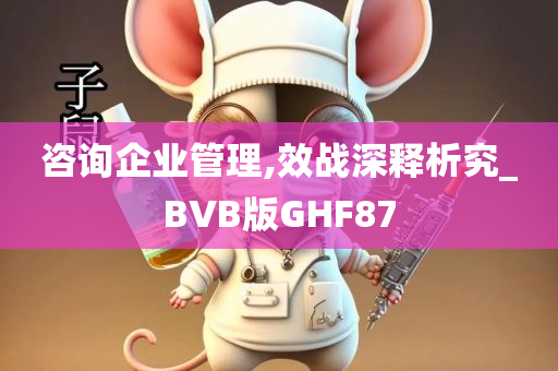 咨询企业管理,效战深释析究_BVB版GHF87