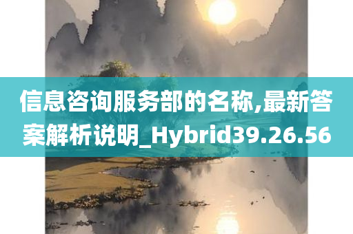 信息咨询服务部的名称,最新答案解析说明_Hybrid39.26.56