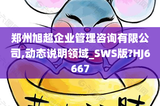 郑州旭超企业管理咨询有限公司,动态说明领域_SWS版?HJ6667