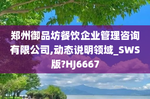 郑州御品坊餐饮企业管理咨询有限公司,动态说明领域_SWS版?HJ6667