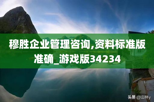 穆胜企业管理咨询,资料标准版准确_游戏版34234