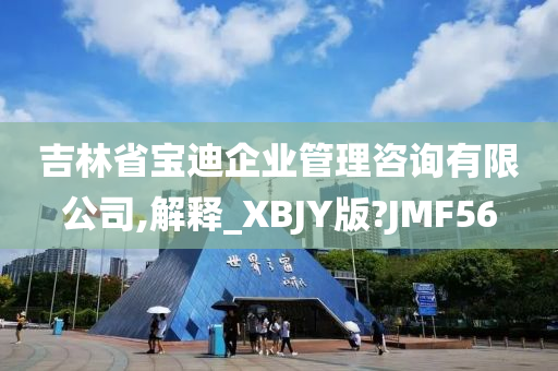 吉林省宝迪企业管理咨询有限公司,解释_XBJY版?JMF56