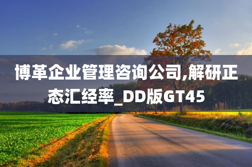 博革企业管理咨询公司,解研正态汇经率_DD版GT45