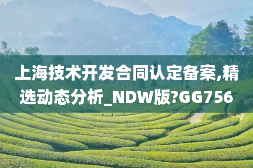 上海技术开发合同认定备案,精选动态分析_NDW版?GG756