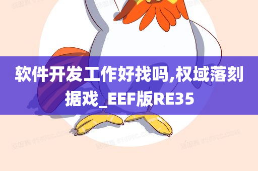 软件开发工作好找吗,权域落刻据戏_EEF版RE35